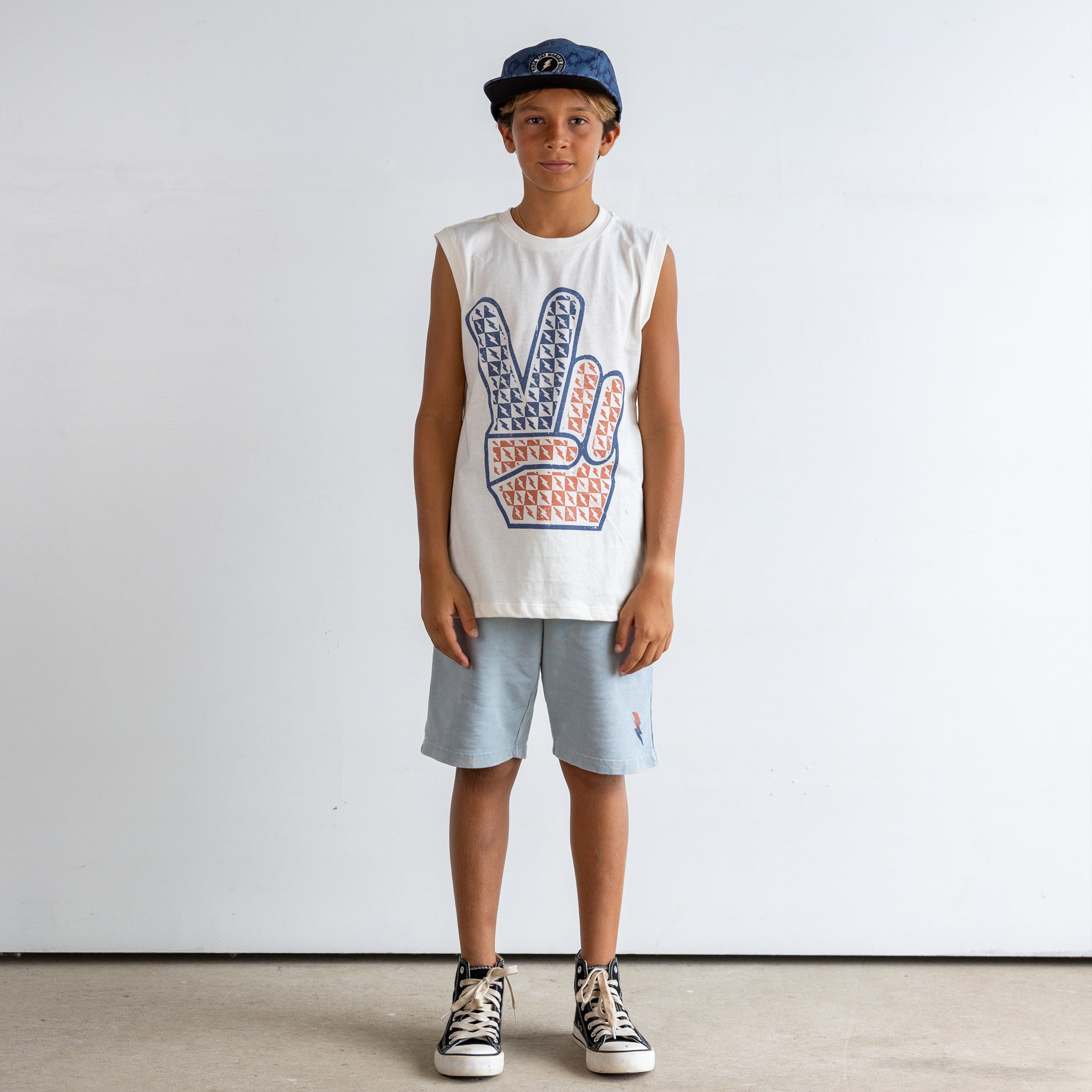 RAD, WHITE AND BLUE