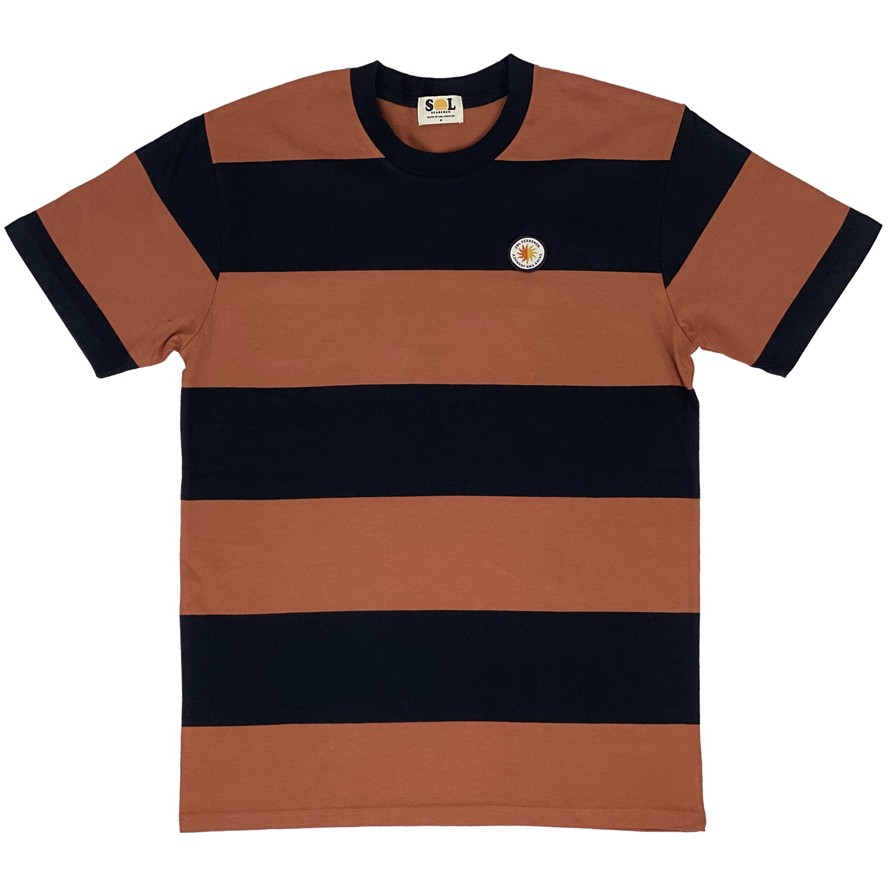 ENJOY THE JOURNEY STRIP TEE